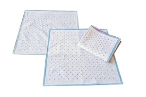 OM DOLCE CASA Fazzoletti Cotone Stampati Uomo Donna Unisex Pacco da 12 Pezzi Dozzina Modello Top Cm 40x40 7 Varianti