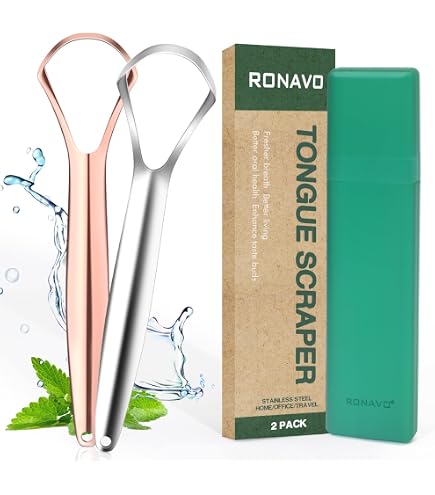 Gratte-langue Antibactérien Nature Et Partage - Hygiène Buccale Quotidienne