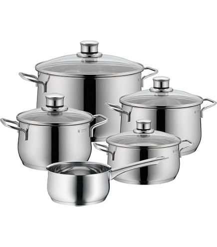 Train De Cuisine Silampos LOW Cost A - 9 Pièces Pour Induction, Batterie De Casseroles Et Poêles économique