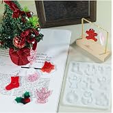Silikon Kalıp Yılbaşı Noel &Ccedil;anı Geğik Kardan Adam Kalıbı 9 Lu Re&ccedil;ine Kalıp