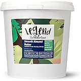 Legend Smooth Almond Butter, High in Protein & Fibre, Vegan Friendly, No Palm Oil, 1 kg