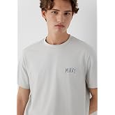 Mavi Logo Baskılı Bej Tiş&ouml;rt Regular Fit/Normal Kesim 0611714-70325
