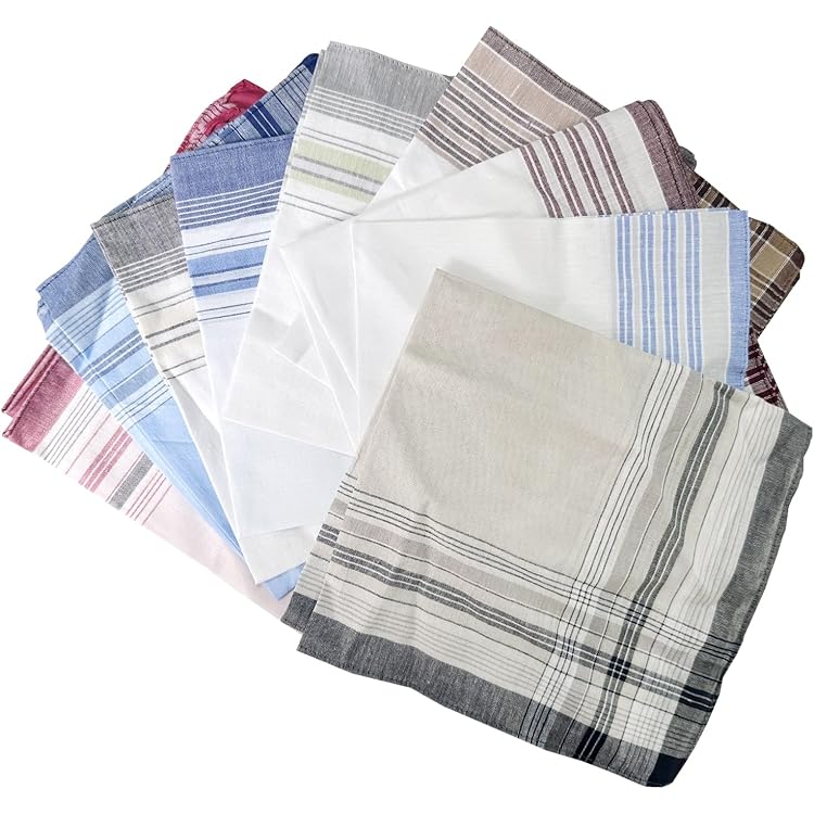 13 Mouchoirs En Tissu Ohuhu - Coton Lavable - 40x40cm - Pour Costume Et Tenue Élégante