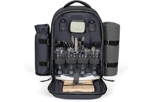 Livoo Plecak piknikowy dla 4 osób SEP149-11L, 600D, koc piknikowy w zestawie, 30 akcesoriów