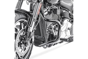 CRAFTRIDE Paramotore compatibile con Harley Davidson Softail Sport Glide 18-23 Mustache nero