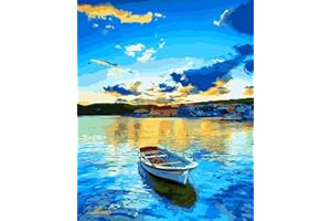 KAIETEUR Pintura por Números para Adultos, Kit de Pintura al óleo de Lienzo DIY para Niños con Pinceles, Pigmento Acrílico, Pintura de Dibujo DIY, 40X50 CM