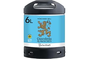 ‎PERFECTDRAFT PerfectDraft Löwenbräu Original Helles aus München, Bier (1 x 6l) Mehrweg Fassbier