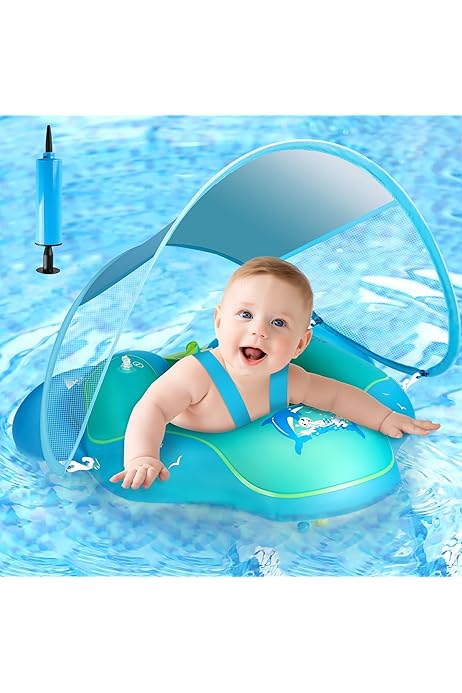 Costume Da Bagno Neonato Anti-UV Maniche Lunghe Con Cappello | Set Piscina E Spiaggia - Foto 4