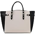 Miraggio Rosalind Tote Handbag for Women with Detachable Sling Strap & Top Handles | Fits upto 13" Laptop | Tote Bags for Women For Office Use, Work