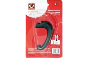 FOREVER 6 Tazze Manico Nylon di Ricambio, per Miss Moka Prestige, Avvitare, Resistente al Calore, Facile da Fissare