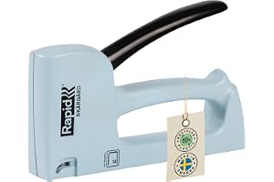 Rapid R13 Häftpistol Skärgård, Ljusblå, Klammer 13, 89% Återvunnen Plast