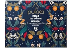 Pukka Herbs | Herbal Tea Advent Calendar | Organic Tea Gift | Eco-Friendly | 24 Sachets