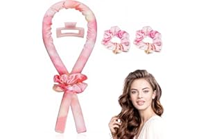 FADII Heatless Curlers Headband, 4 Pcs Overnight Heatless Curls Set, Soft Heatless Hair Curler, Hair Curlers No Heat for Long Short Hair