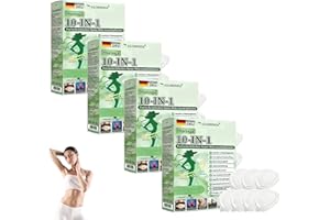 LZXOO GLORENDA Moringa NAD+ 10-in-1 Nano Patch, 2026 Neu Fortschrittlich Abnehmpflaster, GLORENDA 10-in-1 Nano Needle Plaster, für Alle Hauttypen Geeignet (4 Stück)