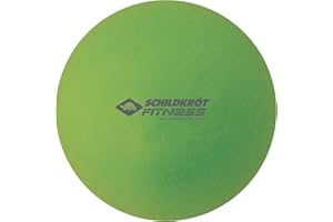 SCHILDKRÖT Schildkrö-Fitness piłka do pilatesu dla dorosłych, Ø 18 cm, piłka do jogi, zielona, mini piłka gimnastyczna, piłka do ćwiczeń, piłka fitness, rozmiar: 18 cm, 960131, One Size