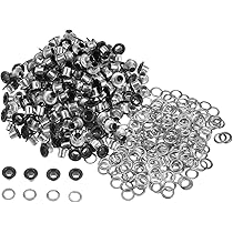 Kit 300 Occhielli Metallici + Pinza | 10 Colori, 3/16 Pollici, Per Scarpe, Vestiti, Fai Da Te - Foto 10