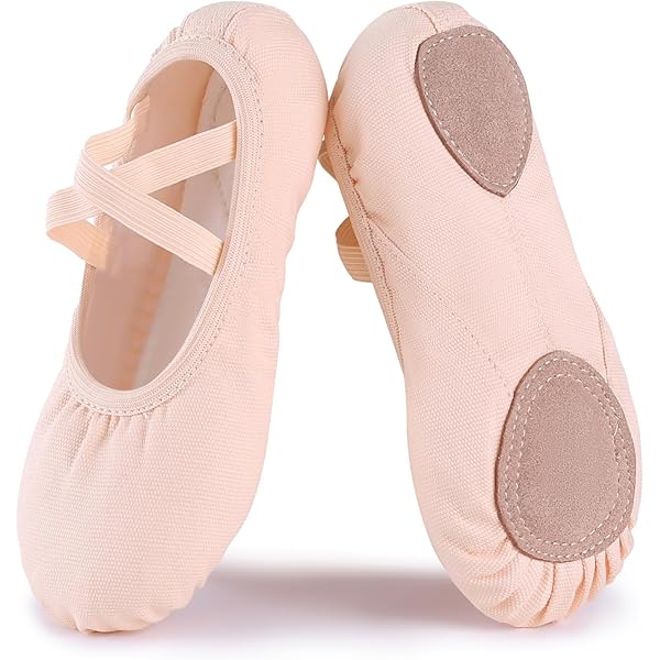 Interdance Ballerine Classiche In Lino Suola Pelle Divisa - Colori Bianco/Rosa/Nero, Bambini E Adulti, Misura 36 - 3