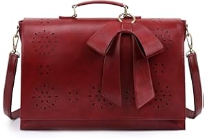 Ecosusi Porte-documents/Sacoche pour ordinateur portable 14’’ Vintage