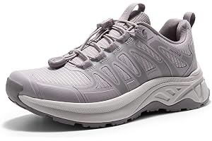 NORTIV 8 kvinnors snabba snören vandringsskor lätta promenader utomhus vandringsleder camping vardagliga sneakers
