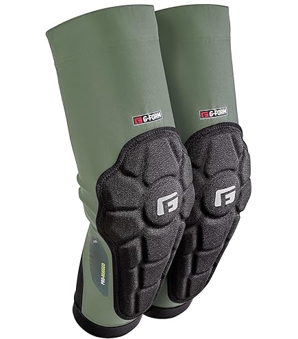 Coudières G-Form Pro Rugged (Lot De 2) - Protection Cyclisme BMX VTT | Taille S Noir