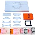 EXBEPE Physics Optics Experiment Set Prisms Convex Lens Triple Laser Refraction School Light Refraction Reflection Learning Educational Science Kits