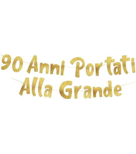 KAYLRE 90 Anni Compleanno Festa Decorazioni Viola Nero, 90 Striscione di Compleanno, 90 Anni di Buon Compleanno Decorazione di Festa per Uomo Donna, Sfondo Fotografico di Tessuto 90 Feste di