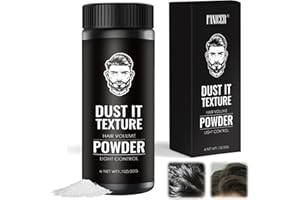 FAVELABLE 30g Poudre Coiffante, Poudre Texturisante Volume, Poudre Cheveux Homme et Femme, offre une tenue immédiate et un effet mat, redonne de la légèreté et de la plénitude sans résidu blanc