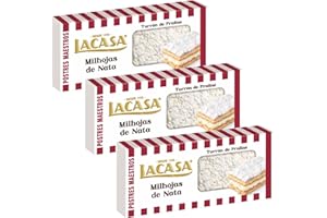 Lacasa 3x Turrón de Milhojas de Nata 200 G