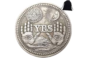 DDTing Challenge Moneda Coleccionable Sí o No Moneda Conmemorativa - Regalo impresionante Colección Regalos Artes Recuerdo Novedad Moneda - Desafío Regalo de negocios goodService