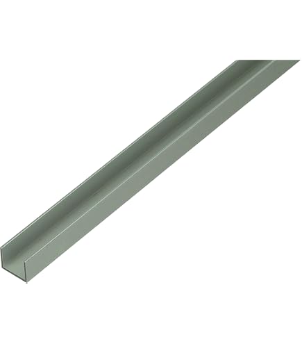 Alberts 473488 - Profilé Plat Plein En Aluminium Naturel 1000 X 20 X 2 Mm – Qualité Premium Pour Vos Projets