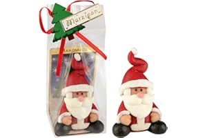 ‎GÜNTHART Günthart 2 x Marzipan Weihnachtsmann, Marzipanfiguren, Marzipan Nikolaus