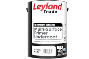 Leyland Trade Multi-Surface Primer Undercoat - Brilliant White - 5L