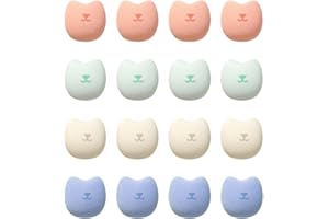 Suuwwn 16pcs Plüsch Cartoon Quilthalter Bettdeckenclips Tröster Greifer Bettdeckenbezug-Clips Bettlaken Bettdeckenhalter Anti-Run Anti-Rutsch-Klemme Bett Clip Bettbezug Clips Quilt Fixing Clips (C)