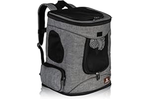 Knuffelwuff Sac à dos pliable pour chien 34 x 30 x 43 cm