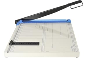 Snyderline® Hebelschneider A3 aus Metall, großer Papierschneider, Papier Schneidemaschine für Foto, Pappe