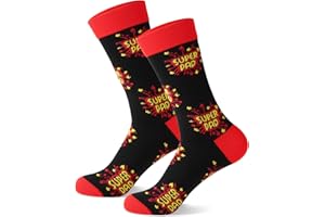 AeLion Christmas Socks Gifts for Dad from Son Daughter, Funny Socks(9-11) Birthday Presents for Daddy Husband Grandpa, Fathers Day Secret Santa Gifts for Him Men on Christmas Stocking Stuffers