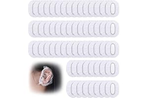 MAGISEL Osłony na ucho prysznicowe, SPA, wodoszczelne nauszniki z elastycznymi taśmami, przezroczyste nauszniki, farba do włosów, do kąpieli, domu, salonu, 200 sztuk