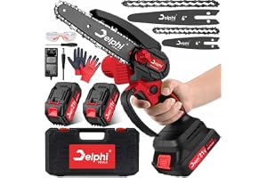 Minikedjesåg 800W 21V med 2 batterier