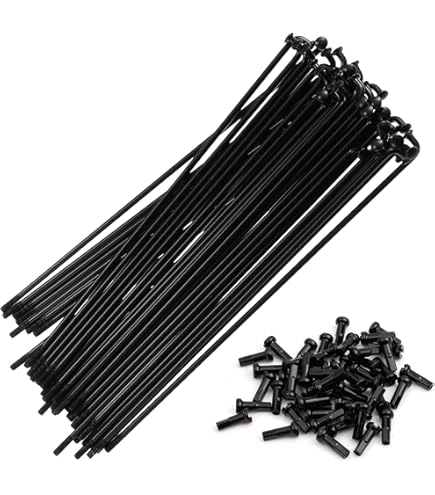 Raggi Per Bici In Acciaio Inox - 10 Pezzi 14G J Bend, Con Capezzoli, Per Mountain Bike E City - Foto 9