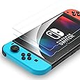 Syncwire Verre Trempé Nintendo Switch [Lot de 2] Protection d'écran Nintendo Switch [sans Bulles, HD, Anti-Fissures, Dureté 9H, Résistant aux Rayures, Facile à Installer] pour Nintendo Switch 2017