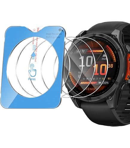 savvies 3 Pezzi Pellicola Protettiva Vetro per Suunto Vertical