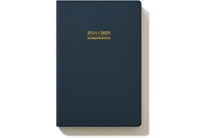 TDOLISSTE - Academic Diary 2024-2025 Week to View, A5 Mid Year Diary, 18 Months Diary for Teacher, Students, Work& Home, Pocket Diary July 2024 - December 2025, Soft Cover (Blue)