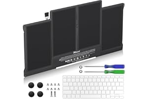 XINGLT Ersatz Laptop Akku für Apple MacBook Air 13 Zoll A1466 Akku 8000mAh(Mitte 2012, Mitte 2013, Anfang 2014, Anfang 2015,2017) A1369(Ende 2010, Mitte 2011 Version) 8000mAh,passend für A1496 A1405 A1377