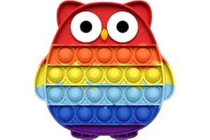 DKDDSSS Pop Bubble Giocattolo in Silicone, Sensory Push Bubble Gioco Rilassante per Adulti e Bambini, Bomboniere per Feste Regali di Compleanno