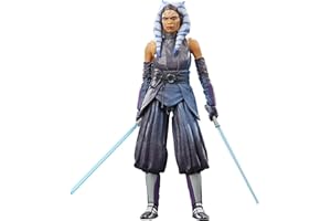 STAR WARS Hasbro Gwiezdne wojny: Figurka z kolekcji kredytów z serii Mandalorian Black Ahsoka Tano 15 cm