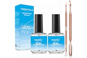 MYSHELL Gel Nail Polish Remover Kit, Nail Polish Remover, with Cuticle Pusher & Nail Polish Scraper, in 3-5 Minutes, Easily & Quickly Remove Acrylic Nail Polish in 3-5 Minutes, Don't Hurt Your Nails