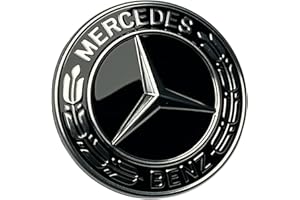 Estrella capó Original MERCEDES-BENZ Clase C W204 W205 C205 A205 C-Class Coupe W212 S212 E-Class Limousine W213 S213 E-Class W238 C238,A0008173305-A0008171701 Diámetro 57mm