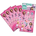 Paper Projects 01.70.15.057 Gabby's Dollhouse (6 Sheets) | Official Licensed Product | Perfect as Party Bag or Stocking Fillers, 12.5cm x 7.5cm