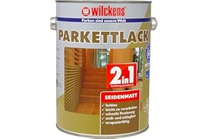 Wilckens 2in1 Parkettlack seidenmatt, 2,5 l, farblos