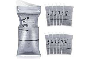 RQJLZ 12 pcs Disposable Urine Bags, 700ml Pee Bags, Traffic Jam Emergency Portable Urine Bag for Camping Travel Outdoor Urinal Toilet Car Gel for Men Women Kids Children Patient and Pregnant